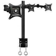 Techly Triple desk Led/Lcd monitor arm 13-24 Vesa 3X10 kg adjustable  301757 Ica-Lcd-482-T aksesuārs portatīvajiem datoriem