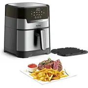 Tefal Air Fryer with Grill Ey505D Power 1400 W  Capacity 4.2 L Stainless Steel Ey505D15 Fritēšanas iekārta