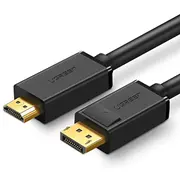 Ugreen Uni-Directional Displayport to Hdmi cable 4K 30 Hz 32 Awg 1 5 m Dp101 10239  6957303812394 ugreen Ugreen/10239 Usb kabelis