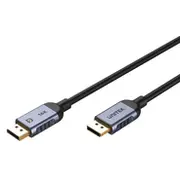 Unitek C1626Gy01-3M Displayport 2.1 Black  C1626Gy01 3M kabelis video audio