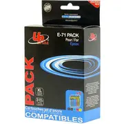 Uprint E-71 Pack / C13T071  1X Black Cyan Magenta 1Xyellow 3584770723576 E-71-4Pack-Up kārtridžs