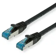 Value S/Ftp Patchcord Cat6A. black.2m  21.99.1962 tīkla kabelis