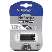 Verbatim 128Gb Pinstripe Usb 3.0  49319 Flash atmiņa