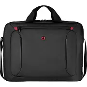 Wenger Bq 16  Laptop Slimcase Toploader Bag black 7613329153031 611906 portatīvo datoru soma apvalks