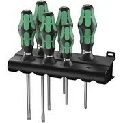 Wera Screwdriver Set 334/335/6 Rack  05105656001