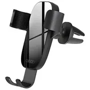 Xo C37 Gravity Universāls Auto gaisa rests fiksācijas Automātiski savelkošs Telefona stiprinājums 4.5-7.6 Melns  6920680866229 Mobilo telefonu turētāji