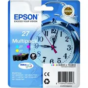  3-Color Cmy T2705 3X3.6 ml for Wf-3620/Wf-7X10 C13T27054012 8715946625829 kārtridžs