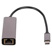 Adapter Usb Akyga Usb-C - Rj45 Szary  Ak-Ad-65 Ak Ad 65