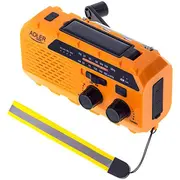 Adler Ad 1197 Parnesajams radio-lukturis ar dinamo funkciju  5905575900678 Ad1197 kabatas lukturis