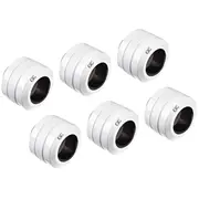 Alphacool Eiszapfen Pro Anschluss 16Mm Hardtube Fitting G1/4  6-Pack - weis 17484 4250197174848 Joinedit36793836