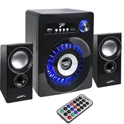 Audiocore Bluetooth 2.1 Speaker System  Fm Radio Tf Card Input Aux Usb Power Ac910 5902211110682 datoru skaļruņi