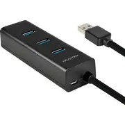 Axagon Hue-S2Bp 4X Usb3.0 Charging Hub 1.2M Cable  Microusb Incl. Ac Adapter Hue S2Bp Usb centrmezgli