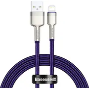 Baseus Cafule Series Metal Data Cable Usb - Lightning 2.4A 1 m violet Caljk-A05  Caljk A05 6953156202269 baseus20210316155311 kabelis