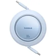 Baseus Usb C - 100W 2M ievelkams galaktika zils Free2Pull  6932172668570 P10364500313-00 kabelis
