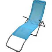 Besk Guļamkrēsls 190X57X94Cm zils  4750959055120 Dārza mēbeles