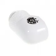 Bitspower Winkel 1/4 collas auf Ig - drehbar  white Bp Dw90R Bpdw90R ūdens dzesēšanas sistēmas piederumi