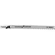 Bosch Jigsaw blade T345Xf - 5 pieces black  2608634994 B