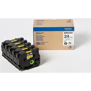 Brother Hge651V5 24 Black On Yellow  papīrs