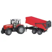 Bruder Massey Ferguson Tractor with trailer  Br 02045