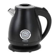 Camry Kettle with a thermometer Cr 1344 Electric  2200 W 1.7 L Stainless steel 360 degrees rotational base Black black 5903887807005 1344B Elektriskā Tējkanna