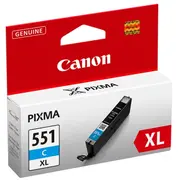 Canon Cli-551Xl Cyan  6444B001 1872552 Cli551Cxl Cli551Xlc kārtridžs