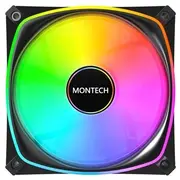 Case Fan 120Mm/Ax120 Pro Black Montech  Ax120 B ventilators