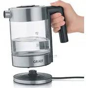 Czajnik Graef Wk 300 Water Kettle transparent/steel Wk300 4001627026394  Joinedit62504394 Elektriskā Tējkanna