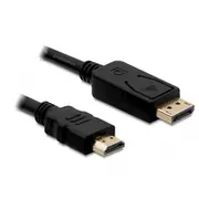 Delock  Displayport/Hdmi 1M 82586 kabelis video audio