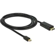 Delock Adapter miniDP - Hdmi-A 2M  83699 kabelis vads