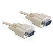 Delock Cable Rs-232 serial Sub-D9 male / 5M  De 82982 kabelis video audio