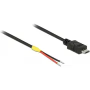 Delock Usb Mikro-B St - 2X offene Kabelenden Strom 0.2M  85541 kabelis vads