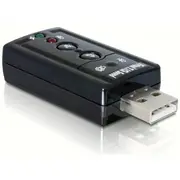 Delock Usb Sound Adapter 7.1  61645 skaņas karte