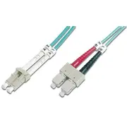 Digitus Dk-2532-02/3 Fib Opt. Patch Cord. Lc to Sc Multimode 50/125 Į. Duplex  Dk 2532 02/3 kabelis vads