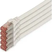 Digitus Patchcord Cat5E  S-Ftp 10M 5 sztuk Dk-1644-100-Wh-5 Dk 1644 100 Wh tīkla kabelis