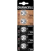 Duracell Batterie Knopfzelle Cr2016 3.0V Lithium  5St. 072022 Baterija