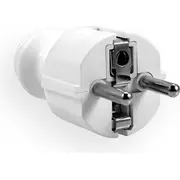 Elgotech Wtyczka prosta 16A 2PZ 230V Biala Wt-30 5902694002221  Joinedit15769391