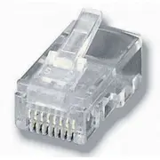 Equip Modularstecker Western 8P8C Rj45 100 Stuck  121151 adapteris