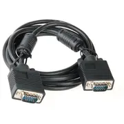Equip Vga Hd15M/Hd15M ferrite core 10Ft cable black  118811 kabelis video audio