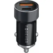 Forever Cc-06 Usb-C / Usb Automašīnas Lādētājs  - Vads Gsm172992