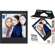 Fujifilm Instax Square Instant Film Black Quantity 10  Glossy 4547410370010 foto papīrs