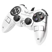 Gamepad Esperanza Fighter White Egg105W  5901299947050 spēļu konsoles gampad