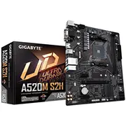 Gigabyte A520M S2H  Amd A520 Mainboard - Socket Am4 4719331809720 1.3 A520Ms2H1.2 pamatplate mātesplate