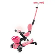 Globber paspirtukas Go-Up Baby Lights 360  3In1 spalva rožinė 4100301-0699 4895224410720 Joinedit71408647 Skrejriteņi