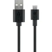 Goobay  Male 4 pin Usb Type A 5 Micro-Usb B 1 m 4040849468001 46800 kabelis vads