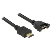 Hdmi Kabel Delock Ethernet A - St/Bu 1.00M Einbau  85102 kabelis video audio