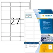 Herma 4511 Abgerundetes Rechteck Wei 540StckE selbstklebendes Etikett  uzlīmju printeris