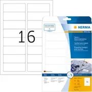Herma 4515 Abgerundetes Rechteck Wei 320StckE selbstklebendes Etikett  uzlīmju printeris