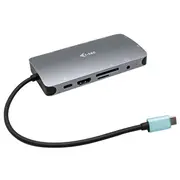 i-tec Metal Usb-C Nano Dock Hdmi/Vga with Lan  Power Delivery 100 W 8595611703331 C31Nanodockvgapd aksesuārs portatīvajiem datoriem