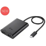 i-tec Usb-C dual Hdmi Video Adapter 2X 4K compatible with Thunderbolt 3  C31Dual4Khdmi
