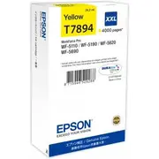 Ink Epson yellow T7894  34 ml Wf-5110Dw/Wf-5190Dw/Wf-5620Dwf/Wf-5690Dwf C13T789440 kārtridžs